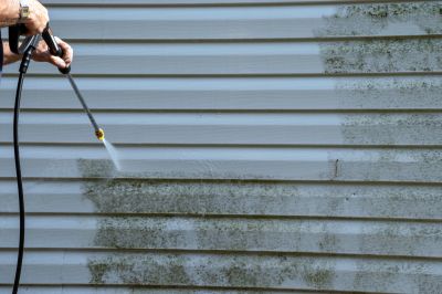 Cleaning and Preparing Siding